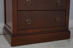 L67348: GRANGE French Empire Style Cherry Jewelry Display Cabinet