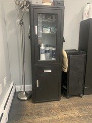 Art Deco Mid Century Metal Cabinet