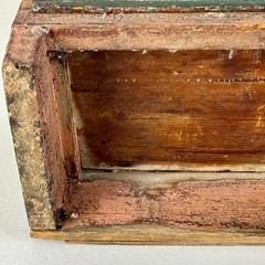 Americana Primitive Antique Apothecary Cabinet/Chest With Distressed Multi Color