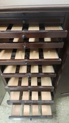 Antique Sheet Music Cabinet by the Tinsdale Cabinet Co., Flushing, N.Y.