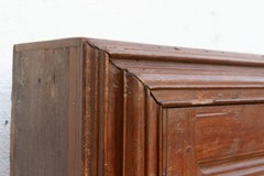 19th Century Carved Medallion Slim Cabinet