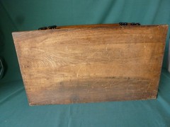 Antique Solid Oak Jessen & Rosburg Chicago Six Drawer Watch Makers Cabinet