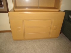 Heywood Wakefield Mid Century Modern Dining Room Server/Buffet and China Cabinet