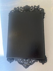 Victorian Wall Cabinet – Metal and Wood Construction