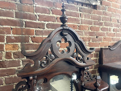 Antique Victorian Rosewood Mitchell & Rammelsberg Etagere / Hall Tree