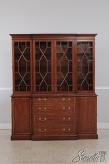 73251: HENKEL HARRIS Cherry 2 Piece London Breakfront