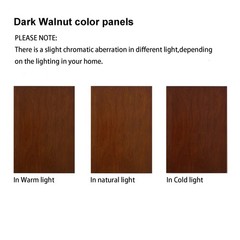 Curio Cabinet Lighted Curio Display Cabinet Walnut (E26 light bulb not included)