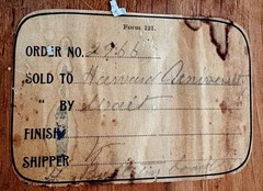 Paine Co. Boston Harvard Q. Sawn Tiger Oak Wall Case Country Store Theater 3×4