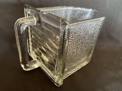 Rare Antique Vintage LRG Gerrix Glass Dry Scoop for Hoosier Cabinet ~ ORIGINAL