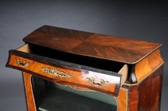 French Decorative Louis-Xv Cabinet IN Louis-Xv-Stil Signed Paris Um 1860