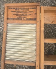 Vintage Dubl Handi Smaller Washboard Cabinet Great Condition