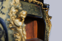 The showcas / cabinet Boulle, XIX century.