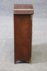 Salesman’s Sample French Louis XV Wall Mounted Vitrine Display Cabinet