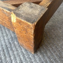 Traditional Antique Oak Stacking Office Library File Cabinet BASE Feet Legs etc.
