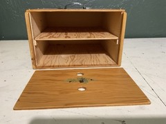 Handmade, Wooden Kitchen Counter Top, Portable Pie Safe With Shelves