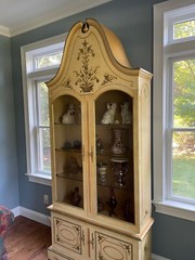 John Widdicomb Bonnet Top Cabinet