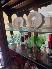 China Cabinet, Antique Dishes, and more