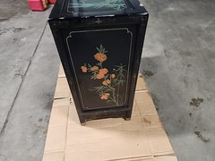 antique china hand carved cabinet