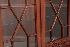 73251: HENKEL HARRIS Cherry 2 Piece London Breakfront