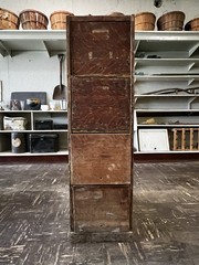 Antique Oak File Cabinet Restoration Project c. 1900’s W/original Hardware