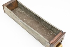 Antique Wood W C Heller Library Cabinet Drawer Wood And Metal Apothecary File #6