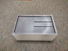 Vintage Index Card File Cabinet, Single Drawer, Industrial Equipment