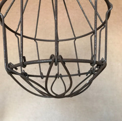 VTG 63″ Tall Steampunk Industrial House Shop Garage Birdcage Floor Lamp 1015-26B