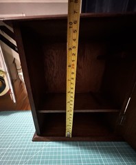 Antique Oak Smokers Cabinet Victorian Period Circa 1890