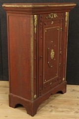 Cabinet Italian furniture antique style sideboard fake safe painted wood 900