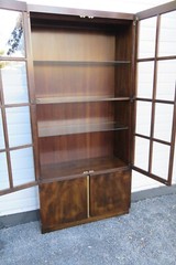 John Widdicomb Hollywood Regency China Display Cupboard Cabinet 5291