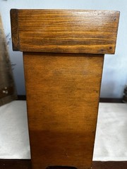 Salesman Sample Wooden Dry Sink