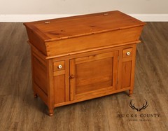 Antique American Country Pine Dry Sink Wash Stand