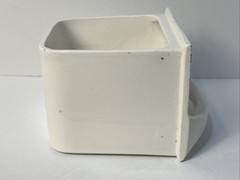 Dutch Delft Rijst Spice Cabinet Labeled Drawer Antique Replacement White/Blue