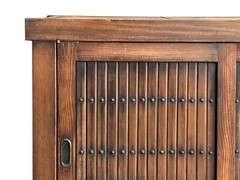Vintage Japanese Style Sliding Doors Stack Tansu Accent Storage Cabinet ws4654
