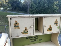 Little Mothers Vintage Toy Kitchen Cabinet with Shelves 18.5 X 15 X 6 Inches