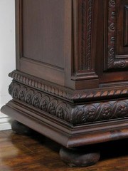 Large Antique French Renaissance Cabinet Buffet Sideboard – High Quality