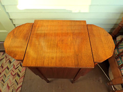 Solid Walnut Sewing & Knitting Cabinet Martha Washington Professionally Restored