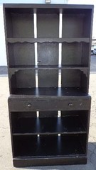 Cabinet Hutch Shabby Chic County French Provincial Armoire Display Case Chalk
