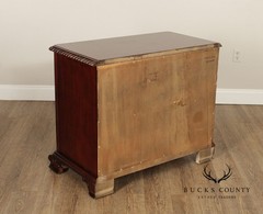 Hooker Furniture ‘Seven Seas’ Georgian Style Carved Mahogany File Cabinet