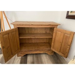 Antique Irish Pine Cupboard / Sideboard / Cabinet ~ One of a Kind!