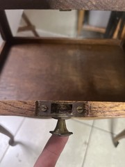1900s Antique Wooden Butlers Cabinet