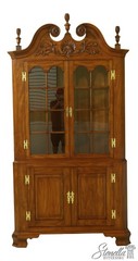 52708: HENKEL HARRIS Cherry Welford Corner China Cabinet