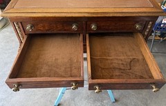 Antique American Clark’s O.N.T. Oak Spool Cabinet /Mercantile Desk, c. 1892 ….
