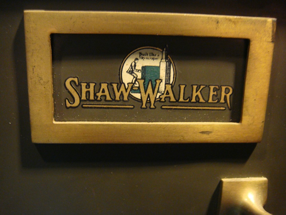 Vintage — Shaw Walker 6 Drawer Index Card and File Cabinet — RARE
