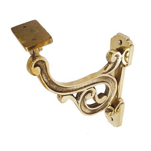 2Pcs 7″ Stair Rail Bracket Antique Victorian Hand Rail Bracket Adjustable