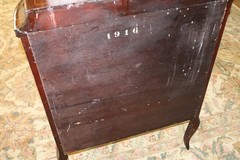 19th Century Victorian Mahogany Inlaid Bronze Mounted Cabinet Attr to RJ Horner