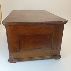 Antique Quarter Sawn Oak 2 Drawer Library Card Catalog File Cabinet Stackable