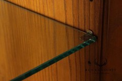 Henredon Charles X Burlwood China Display Cabinet
