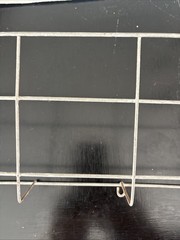 Vintage Sellers Hoosier Cabinet Holder Metal Wire Spice Rack Antique 21 inches