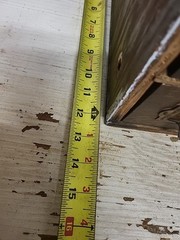 Vintage 15 Original Drawer Index Card File Cabinet Rustic